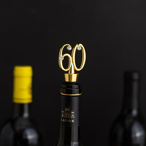 Tapones para Botellas de Vino y Bebidas para Cumpleaños (30, 40, 60), Recuerdos de Boda, Despedida de Soltera o Compromiso, Artículos de Regalo - Product Image 5