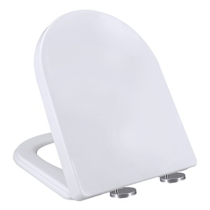 XJJ-9058 Copriwater in Plastica dal Design Moderno Europeo con Chiusura Ammortizzata, Allungato, con 3 Anni di Garanzia per Uso Bagno - Product Image 2