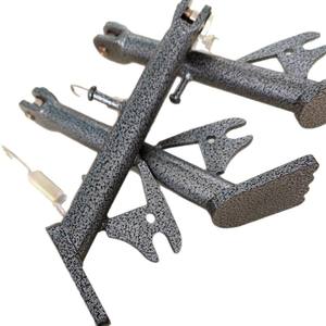 Soporte para Bicicletas Eléctricas, para Bicicletas Plegables de 16, 18 y 20 Pulgadas, Soporte Lateral de Metal con Tornillos y Resortes, Gris Oscuro, 32-40 cm - Product Image 5