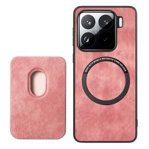 Funda trasera de piel Retro a la moda para <span class=keywords><strong>Xiaomi</strong></span> 15/15 <span class=keywords><strong>Pro</strong></span>, para <span class=keywords><strong>Redmi</strong></span> <span class=keywords><strong>Note</strong></span> 14 funda de carga inalámbrica - Product Image 1
