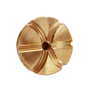 เครื่องบดอัดเพลาแนวตั้งแบบเข็ม ZCuSn10Pb5พร้อมปลั๊กระบายน้ำมันและเครื่องซักผ้าทองแดง - Product Image 3