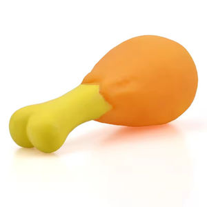 Duurzame Tpr Rubber Interactieve Huisdier Speelgoed Piepende Kippenpoot Hond Kauwen Speelgoed Voor Puppy Speeltijd En Training - Product Image 3