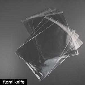 Vente en gros Sac en plastique transparent auto-adhésif OPP Logo personnalisé transparent pour cadeau - Product Image 6