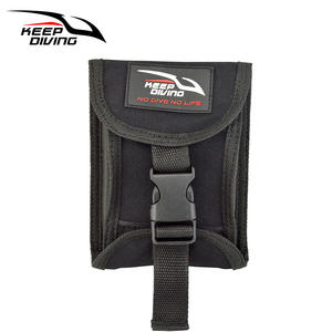 KEEP DIVING 3KG 6.6LBS Diving Double Open Lid Lead Bag <b>Sports</b> Waist Belt <b>Bottle</b> Strap Oxford Cloth Waterproof Unisex BG-981 - Product Image 6