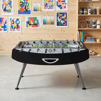 Table de football de 5 pieds de long, nouvelle conception, pour usage intérieur, avec barre télescopique