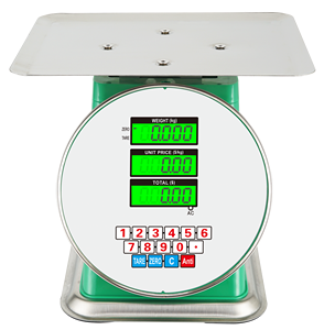 Báscula Electrónica de Acero Inoxidable Veidt de 150 kg con Plataforma de Acero Inoxidable HX-236, Impermeable y de Una Sola Cara para Vegetales - Product Image 2