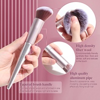 Ensemble de pinceaux de maquillage professionnels BS-MALL 18 pièces, vente en gros, pinceaux synthétiques vegan de haute qualité pour le maquillage du visage et des cosmétiques