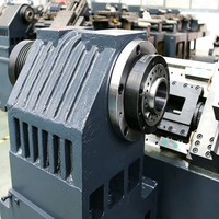 Tour CNC à banc incliné TCK50, portée de coupe 500 mm, commande GSK988T, tourelle 8 positions, machine de tournage robuste, moteur de broche 15 kW, mandrin 8 pouces pour
