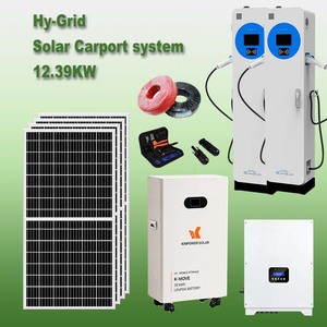Sistema de Carport Solar para el Hogar de 24.78KW, Independiente de la Red Eléctrica - Product Image 5