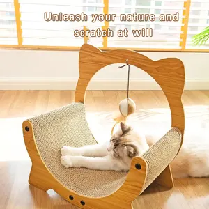 Mèo scratcher đi văng, mèo sofa, tông mèo scratcher đi văng, mèo gãi Giường mèo ghế cho mèo trong nhà (C hình dạng)