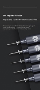 Destornillador de Precisión Magnético de Acero S2, Phillips, Torx, Pentalobe, Tri-wing, para Reparación de iPhone, Samsung, Teléfonos, Laptops y Electrónicos - Product Image 2