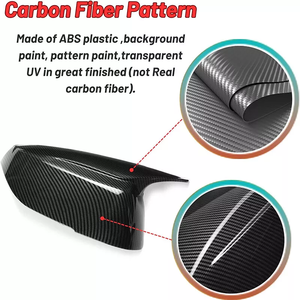 Accesorios exteriores automotrices de fibra de carbono cubiertas de espejo retrovisor de fibra de carbono para <span class=keywords><strong>MRD</strong></span> para Infiniti Q50 Q60 V2 M - Product Image 2