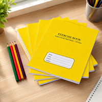Carnet d'exercices pour étudiants du Moyen-Orient en gros, avec logo arabe agrafé, couverture personnalisée, pour usage scolaire, fabricant de cahiers d'exercices