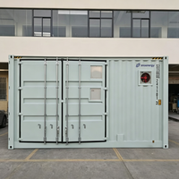 Système de stockage d'énergie hybride solaire-diesel de 2 MWh 1000 kW en conteneur de 20 pieds pour la sauvegarde des centres de données