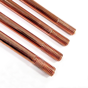 Tùy chỉnh 14.2mm-25mm Di động trái đất Thanh bảo vệ nối đất đồng mạ thép mặt đất Thanh cho hệ thống nối đất - Product Image 3