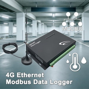 4G Ethernet Modbus <b>Data</b> <b>Logger</b> With Antenna For Industrial Monitoring - Product Image 1