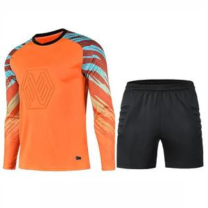 Camiseta de Fútbol Personalizada para Hombre y <span class=keywords><strong>Niño</strong></span>, Uniforme de Fútbol de Manga Larga, Conjunto de Camiseta de Fútbol para Adultos y Niños, Traje Deportivo para <span class=keywords><strong>Portero</strong></span> - Product Image 5