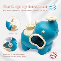 Elephant Blowing Ball Walking Car Light-Up Jouets rampants pour bébé avec musique Jouet en plastique pour 5 à 7 ans pour jouer