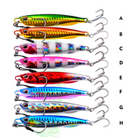 NOUVEAU Leurre de pêche en métal NEWMAJOR 10-60g 5-9cm, leurre coulant en fer pour brochet, bar, tilapia, dorade, eau salée, eau douce, pêche en mer, matériel de pêche