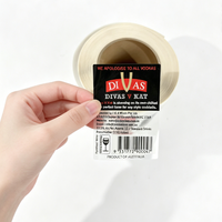 Venta Directa de Fábrica, Etiquetas Adhesivas de Vinilo Personalizadas, Impermeables, con Impresión CMYK, para Envasado de Botellas de Vodka y Tequila
