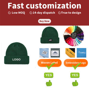 Berretto Invernale in Maglia con Fodera in Seta, Cappello Acrilico Liscio con Risvolto e Fodera Interna in Raso - Product Image 4