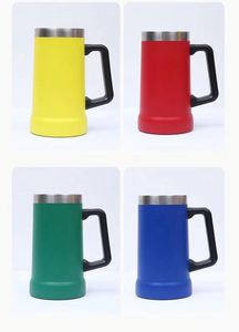 Factory Direct Sale Tumblers Wholesale Bulk 24Oz Double Wall Drinking Cup Stainless Steel Beer Travel <b>Mug</b> - Product Image 3