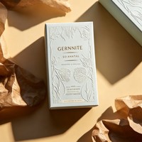 Boîte en papier rigide de luxe personnalisée haut de gamme avec estampage à chaud or, emballage cosmétique, motif floral en relief pour vernis à ongles et huiles