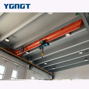 Workshop Use new design 5~10t single beam hanging bridge crane