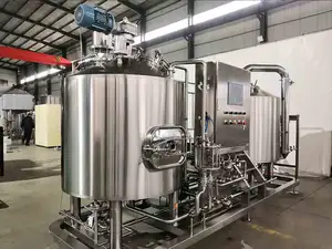Cervejaria de cerveja 700L, equipamento de microcervejaria de 700 litros, cervejaria para fabricação de cerveja artesanal, equipamento de cervejaria 7HL