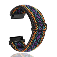 Bracelet de montre en nylon élastique Bandjoy 18mm 19mm 20mm 22mm, bracelet extensible pour montre connectée Xplora X6 Vease2, bracelet de remplacement