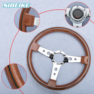 <span class=keywords><strong>Volante</strong></span> <span class=keywords><strong>Deportivo</strong></span> Universal Clásico con Acabado de Madera para Automóvil, <span class=keywords><strong>Volante</strong></span> JDM para Honda, Toyota, <span class=keywords><strong>Nismo</strong></span> - Product Image 5