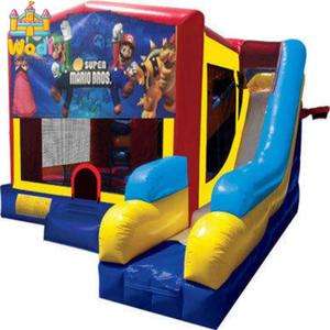 Alquiler de Castillo Inflable para Fiestas, 4x4m, PVC de 0.55mm Resistente a Desgarros, Ecológico, con 3 Años de Garantía para Uso Comercial - Product Image 2