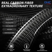 Stock local UE, volant en fibre de carbone 100% véritable pour Volkswagen VW Passat Polo Mk6 Caddy Atlas 2020 2021 2022 2023 2024