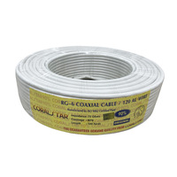 Fabricantes de 75 ohmios Comunicación Coaxial RG6 Cable CCS/BC/CCA Conductor
