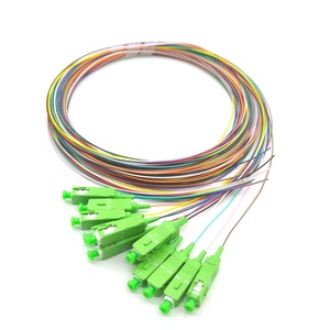 SC APC 12 סיבי מצב יחיד 0.9mm בצבעים סיבים אופטיים צם SC/APC צמת - Product Image 4