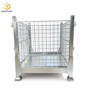 Gabbia Portacarichi in Acciaio Easylink - Capacità 1500kg, Accessorio per Carrelli Elevatori, Contenitore in Filo Metallico Verniciato a Spruzzo, Materiale Metallico OEM - Product Image 4