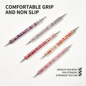Lápiz de nailon de plástico sin cera para recoger diamantes de imitación y pedrería, para pintura de diamantes personalizada, arte de uñas y uso en salón DIY - Product Image 3