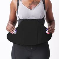 Logo privé Liposuccion et chirurgie post-opératoire BBL Fajas mousse de compression lombaire contrôle abdominal Ab Board