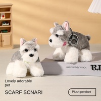 Peluche Couette Ours Schnare Poupée Porte-clés Mignon Cartable Pendentif Couple Sac Suspendu Petit Cadeau En Gros pp Coton