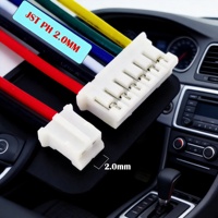 Kabel Ekstensi 2 Pin dan Kabel Jumper 3 Pin Male to Female 600mm dengan Konektor Kabel 3 Pin Male Female untuk Elektronik Rumah Tangga