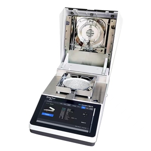 0.1mg Halogen độ ẩm Tester điện tử kỹ thuật số độ ẩm nội dung Analyzer độ ẩm Meter cho thực phẩm textil - Product Image 3