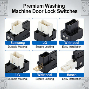 Interruptor de Bloqueo de Puerta de Repuesto 3619047230, Accesorio Duradero Compatible con Lavadoras Electrolux y <span class=keywords><strong>Daewoo</strong></span> - Product Image 6
