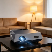 Proyector LED LCD Inteligente con Enfoque Automático, 1800ANSI, 1080P, Compatible con 4K, Aplicación para TV en Vivo, Sonido Estéreo, Keystone 4D, Wi-Fi 6, 1 Año de Garantía