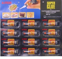 Colle Cyanoacrylate Liquide Transparent pour Collage Puissant Plastique Métal Cuir Emballage Super Colle