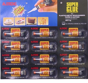 <span class=keywords><strong>Pegamento</strong></span> de <span class=keywords><strong>Cianoacrilato</strong></span> Líquido Transparente para Adhesión Fuerte de Plástico, Metal y Cuero, Superpegamento para Empaquetado - Product Image 2