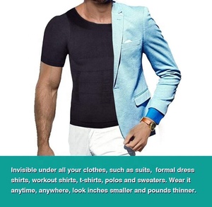 <span class=keywords><strong>Camiseta</strong></span> interior de compresión con logotipo personalizado para <span class=keywords><strong>hombre</strong></span>, adelgazante <span class=keywords><strong>camiseta</strong></span> sin mangas, <span class=keywords><strong>Camiseta</strong></span> deportiva para el sudor, <span class=keywords><strong>camiseta</strong></span> moldeadora de cuerpo Abdomen para <span class=keywords><strong>hombre</strong></span> - Product Image 4