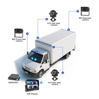 Caméra embarquée AHD 4G MDVR, boîte noire de voiture, système DVR 8/16 canaux, moniteur bébé, enregistreur vidéo pour camion et bus