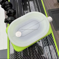 Lampe de débosselage PDR 62 cm à 6 LED, avec support réglable à ventouse manuelle ZR, alimentée par batterie 18V, outil de réparation automobile