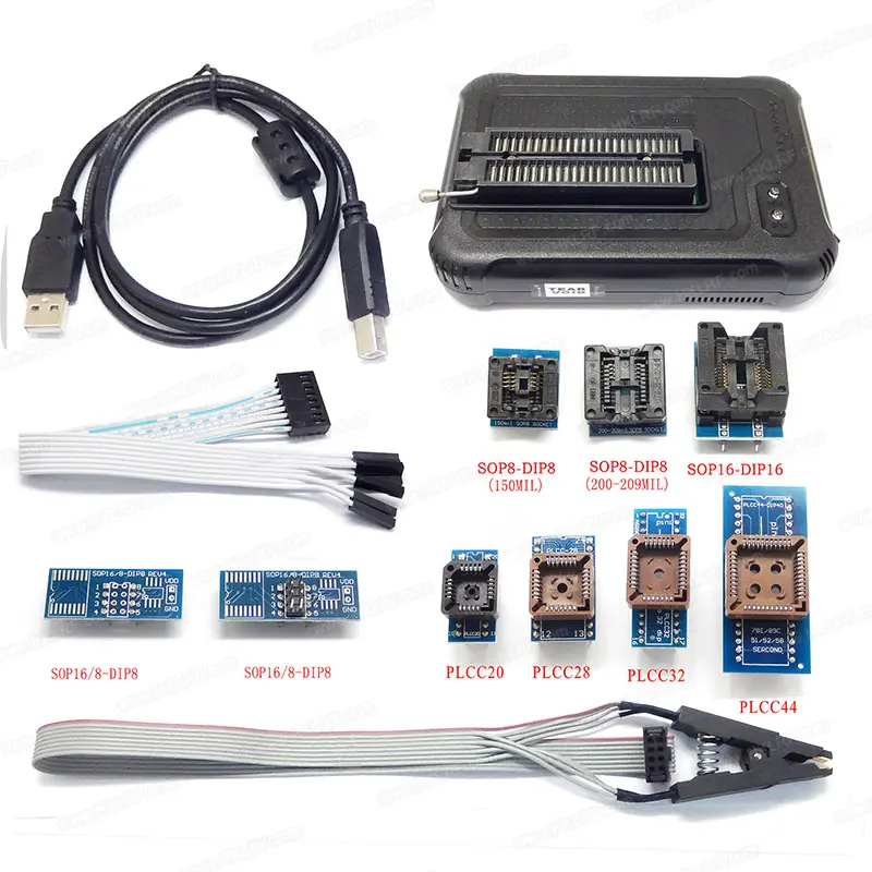 New100% XGecu T56 Programmer With 10 items 1 kits Repair Tool Socket