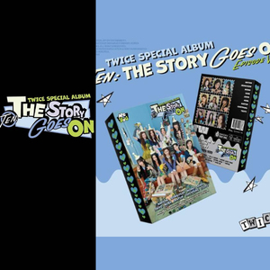 KPOP TWICE SPECIAL ALBUM TEN the Story Goes on EPISODE Ver. CD Coleccionable Oficial, Regalo del Grupo Femenino Coreano - Product Image 5